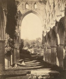 Rievaulx Abbey, 1854. Creator: Roger Fenton.