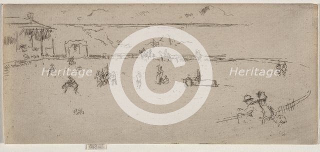 The Bucking Horse. Creator: James McNeill Whistler (American, 1834-1903).