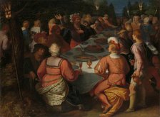 The Conspiracy of Julius Civilis and the Batavians in a Sacred Grove, 1600-1613. Creator: Otto Van Veen.