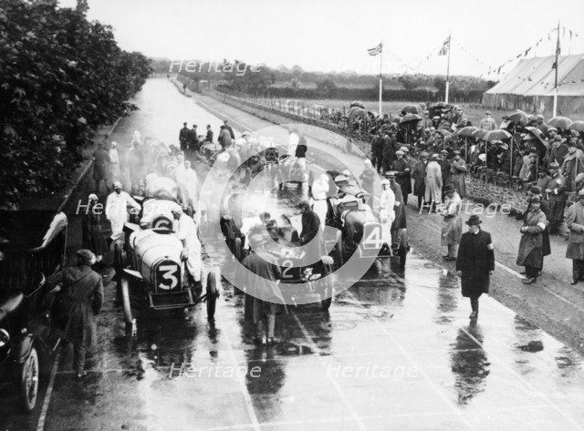 Start of a TT race,1922. Artist: Unknown
