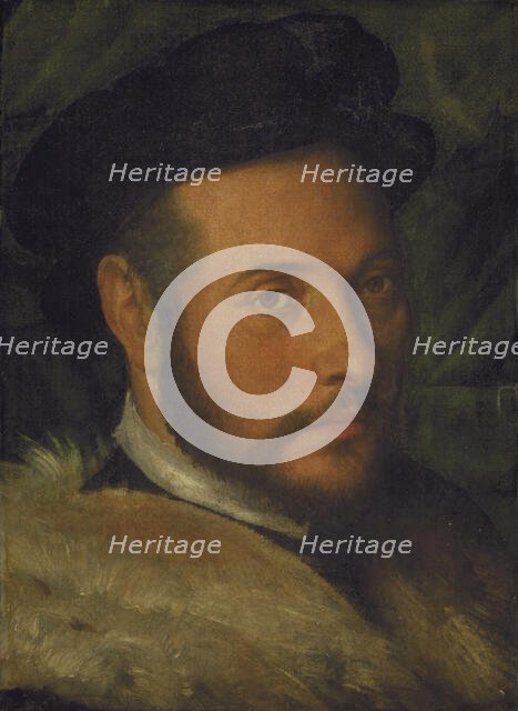 Portrait of a Man, 1514-1550. Creators: Callisto Piazza, Moretto da Brescia.