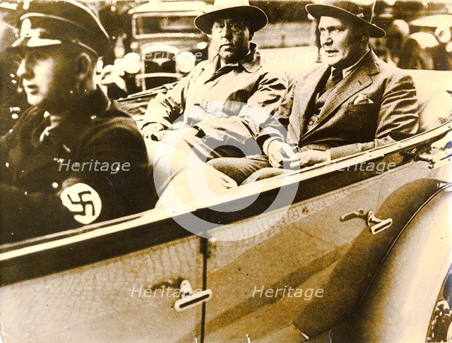 Hermann Göring and Gregor Strasser, senior Nazis, Germany, 1930s Artist: Unknown