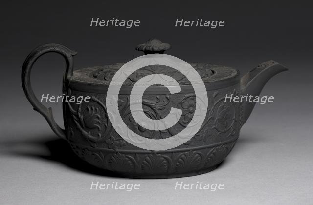 Teapot, c. 1810. Creator: Elijah Mayer & Son.