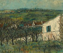 Paysage à Montmagny (Val-d'Oise), c1907-1908. Creator: Utrillo, Maurice (1883-1955).