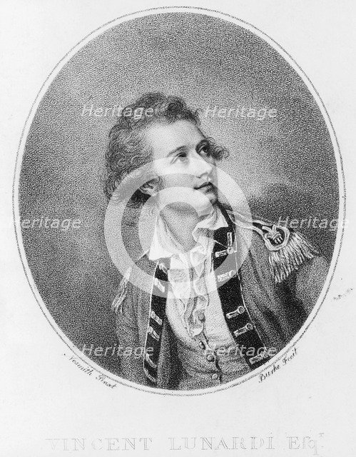 Vincenzo Lunardi, c1770. Artist: Unknown