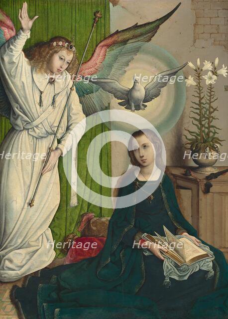 The Annunciation, c. 1508/1519. Creator: Juan de Flandes, the Elder.