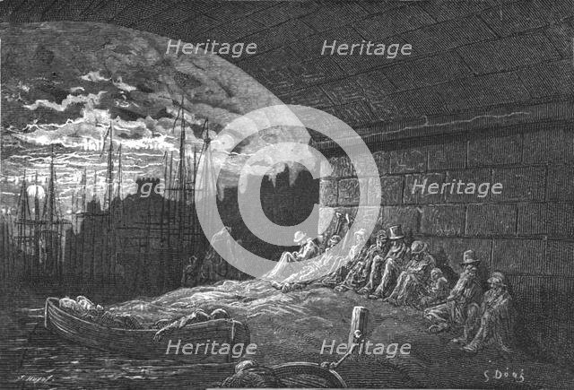 'Under the Arches', 1872.  Creator: Gustave Doré.