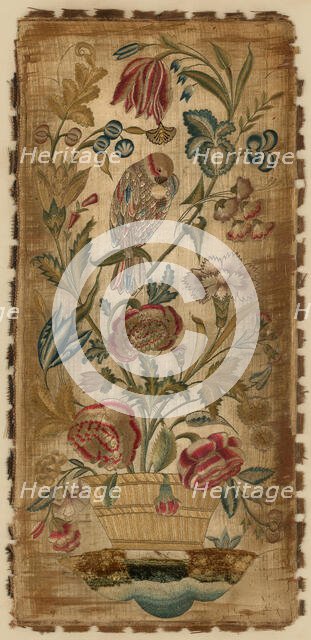 Panel (For a Sconce), England, 18th century. Creator: Unknown.