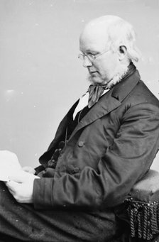 Horace Greeley, between 1855 and 1865. Creator: Unknown.