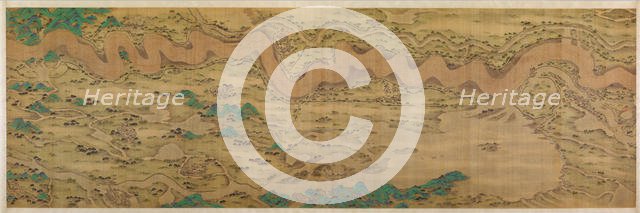 Ten Thousand Miles along the Yellow River, datable to 1690-1722. Creator: Unknown.