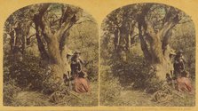 "A bold peasantry, their country's pride", about 1860. Creator: London Stereoscopic & Photographic Co.