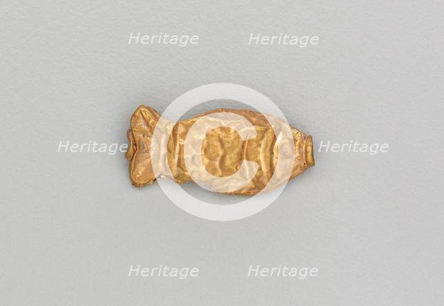 Necklace Bead in the Form of a Fish, 185-72 BC. Creator: Unknown.