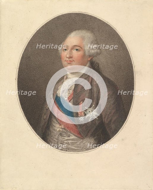 Portrait of Louis XVI, late 18th century. Creator: Unknown.