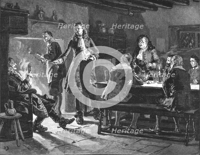 Scene from "Urith: A Tale of Dartmoor", By Sabine Baring Gould, M. A., 1890. Creator: Frank Dadd.