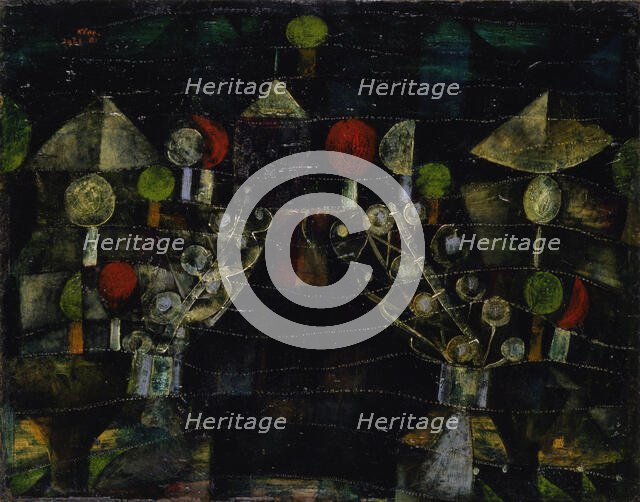 Women's Pavilion, 1921. Creator: Klee, Paul (1879-1940).