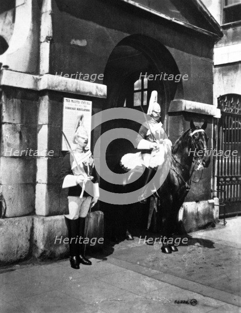 Horse Guards in Whitehall, City of Westminster, London. Artist: Unknown