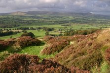 Chipping Vale from Longridge Fell, Lancashire.