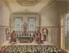 'Lottery Drawing at Coopers' Hall', 1809, (1948).  Creator: Unknown.