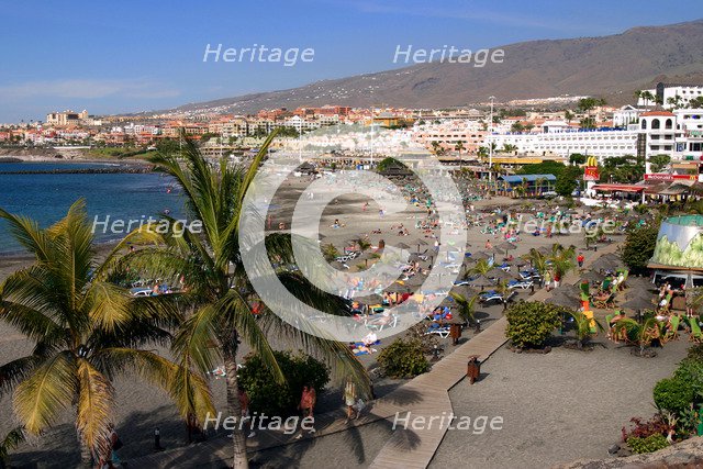Playa de Torviscas beach, Playa de las Americas, Tenerife, Canary Islands, 2007.