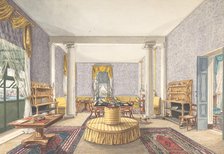 Design for interior, ca. 1830. Creator: Charles de Brocktorff.