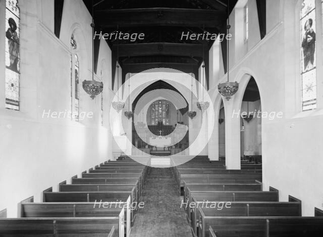 Interior, St. Mary's Church, Walkerville, Ont., between 1900 and 1905. Creator: Unknown.