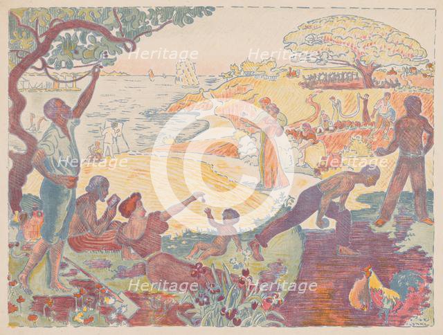 Harmonious Times, 1895-1896. Creator: Paul Signac (French, 1863-1935).