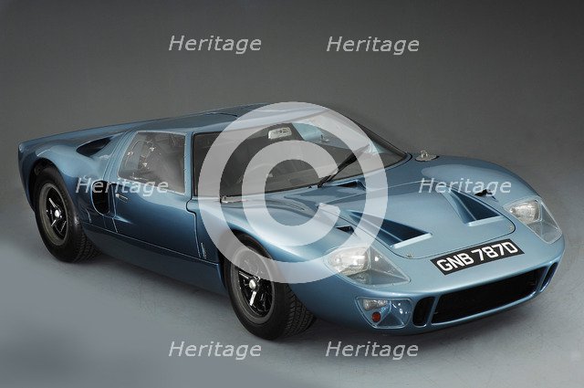 1966 Ford GT40 Artist: Unknown.