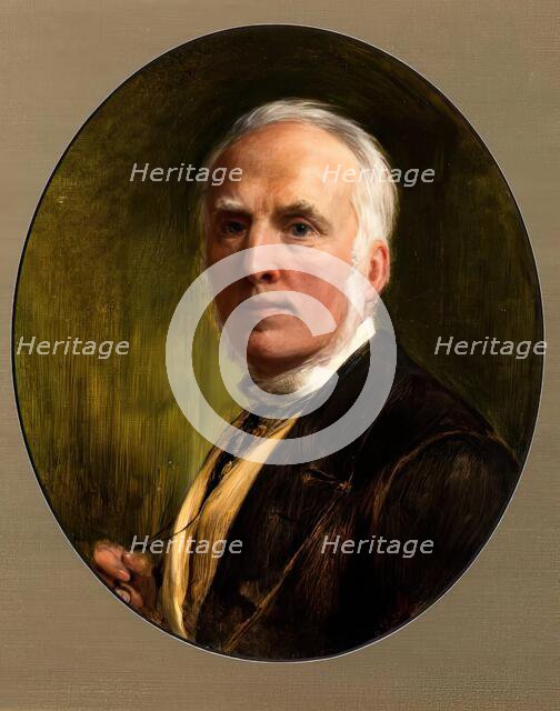 John Callcott Horsley, Self Portrait, 1882. Creator: John Callcott Horsley.