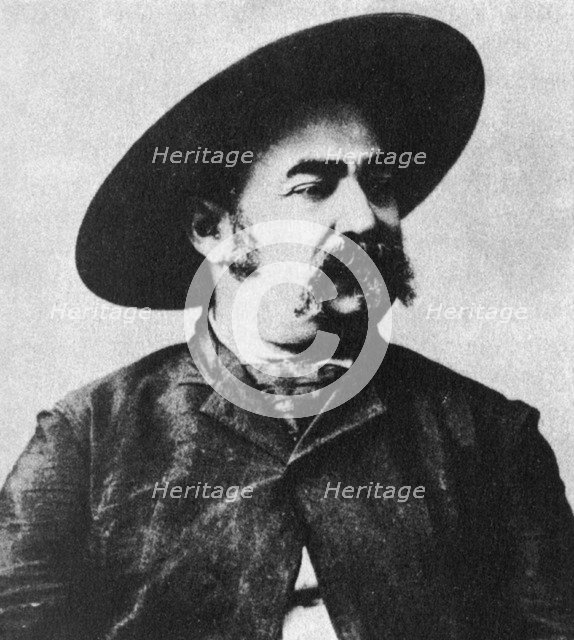 John X Beidler, leader of the Montana Vigilantes, c1860s (1954). Artist: Unknown