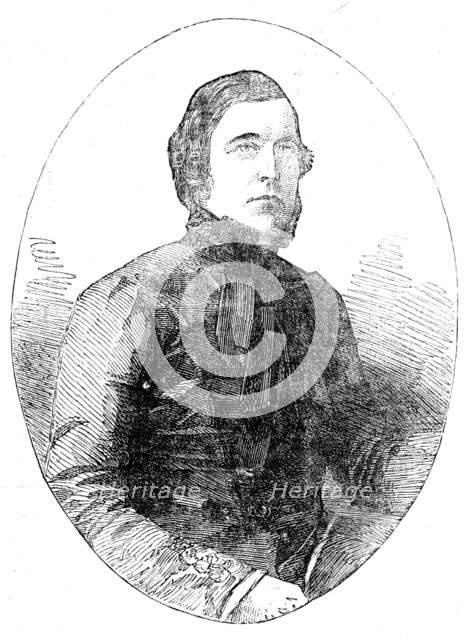 The late Viscount Chewton, from a daguerreotype by the Brothers Mayer, 1854. Creator: Unknown.