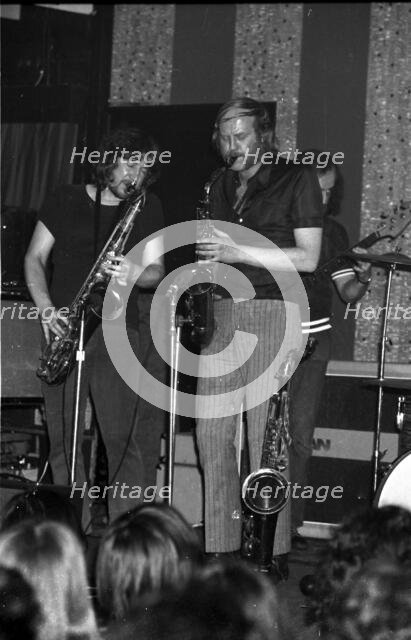 Dick Morrisey and Dave Quincy, If, Marquee Club, Soho, London, 1971. Creator: Brian O'Connor.