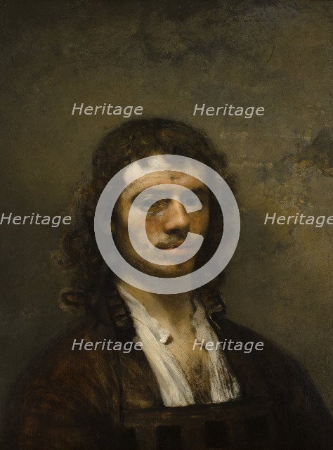 Self-Portrait, c. 1645. Artist: Fabritius, Carel (1622-1654)