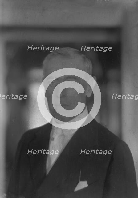Wilson, Woodrow, President, portrait photograph, 1916 Aug. 7. Creator: Arnold Genthe.