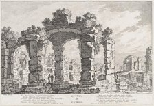 Ruines de Cumes, 18th century. Creator: Quentin Pierre Chedel.