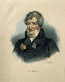 Georges Léopold Chrétien Frédéric Dagobert, Baron de Cuvier (1769-1832), .