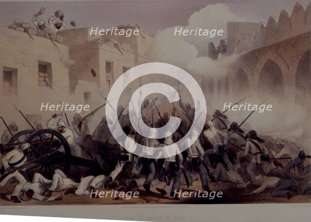 Storming of Delhi, 1859. Creator: George Francklin Atkinson.
