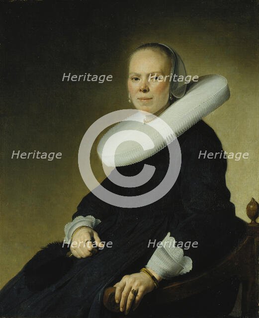 Portrait of a Woman in an Armchair, c1642-1645. Creator: Jan Verspronck.