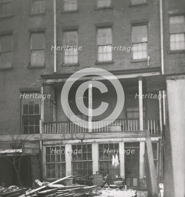 Turtle Bay Gardens, New York, New York, c1919. Creator: Frances Benjamin Johnston.