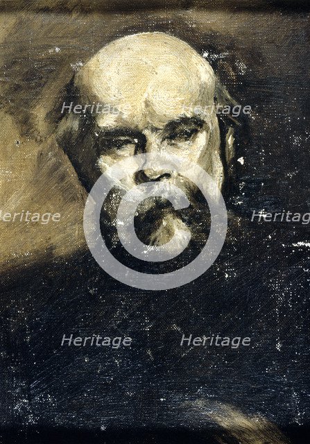 'Paul Marie Verlaine,' late 19th century. Artist: Unknown