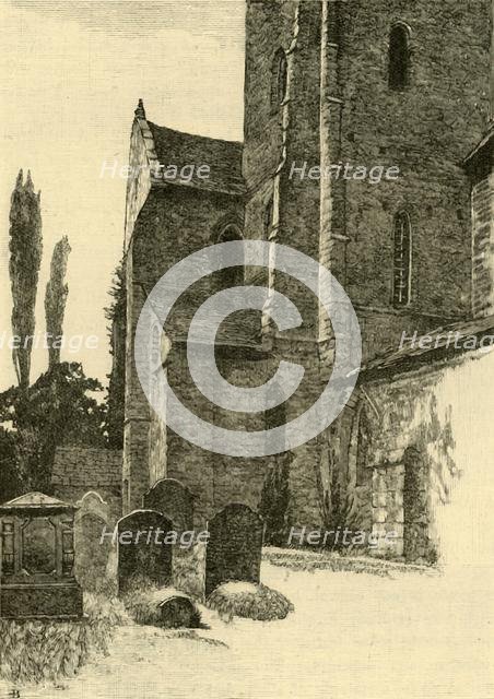 'Abbey Dore Church - Exterior', 1898. Creator: Unknown.