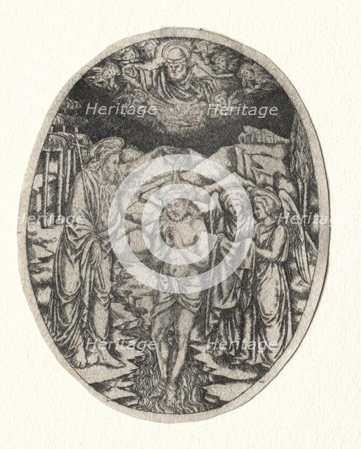 Baptism of Christ, 1400s. Creator: Unknown.