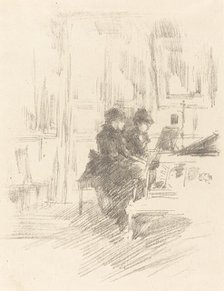 The Duet, No. 2, 1894. Creator: James Abbott McNeill Whistler.