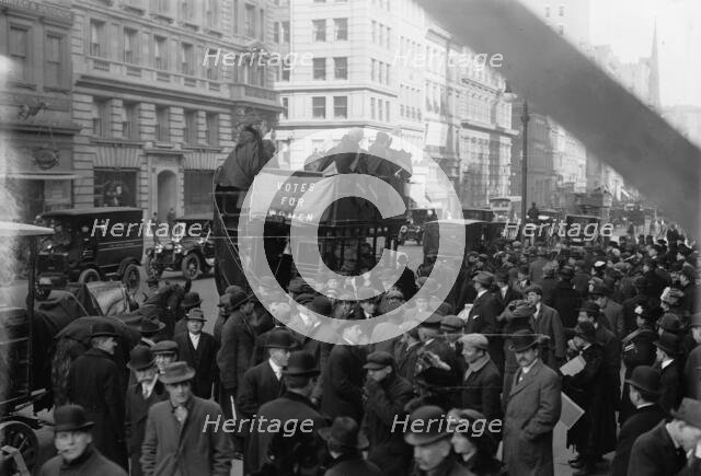 Washington suffrage hikers, 1913. Creator: Bain News Service.