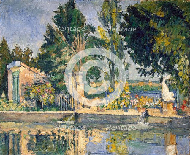 'Jas de Bouffan, the Pool', c1876. Artist: Paul Cezanne