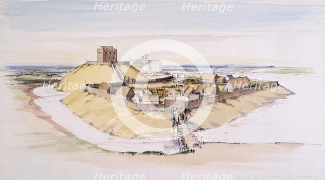 Clifford's Tower, late 11th century, (c1990-2010). Artist: Terry Ball.
