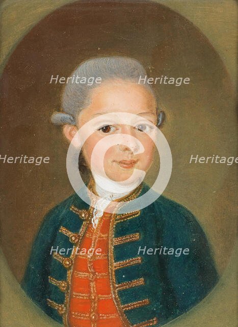 Wolfgang Amadeus Mozart (?), 1773. Creator: Baumgartner (Capuchin priest Norbert), Johann Baptist (1710-1773).