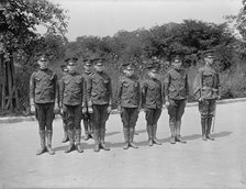 Junior American Guard, Drilling, 1917. Creator: Harris & Ewing.
