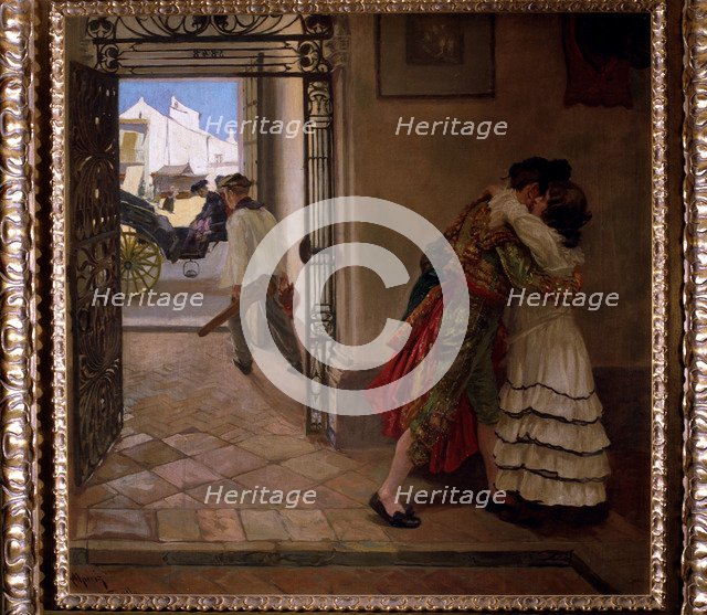 The bullfighter goodbye'.