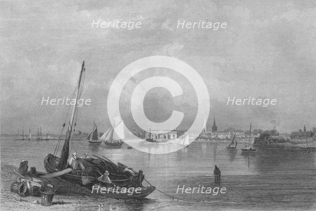 'Southampton', 1859. Artist: Edward Francis Finden.