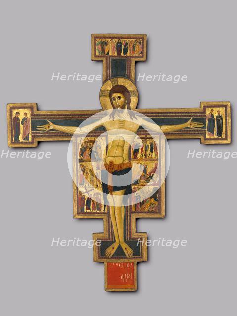 Crucifix with Scenes of the Passion, c. 1230-40. Creator: Unknown.